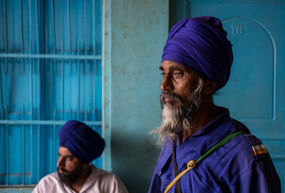 Portrait of senior woman outdoors