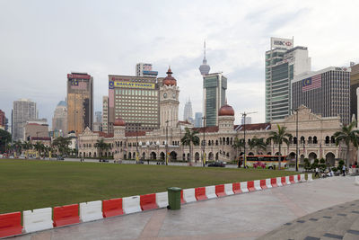 Kuala lumpur, malaysia - september 12 2018 - the sultan abdul samad building at independence square.