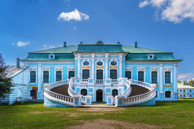 The former estate of the griboyedovs in the village of khmelita, russia