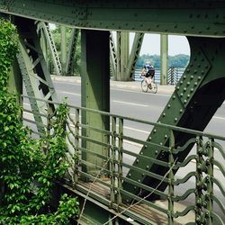 Bridge over a river