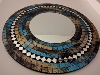 Directly below shot of spiral staircase