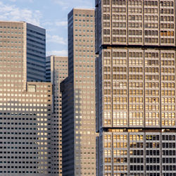 Low angle view of modern building