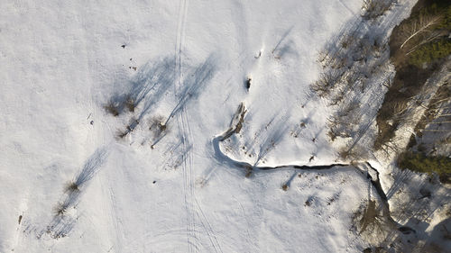 Full frame shot of snow