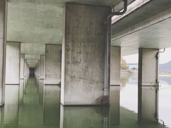 Interior of bridge