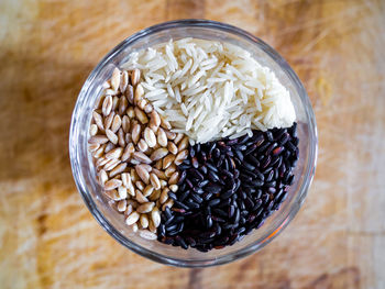 Close-up of noodles in bowl