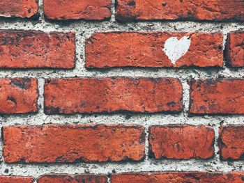 Full frame shot of brick wall