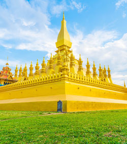 Traditional building against sky