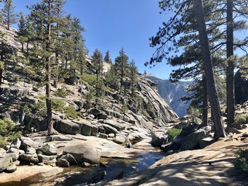 View of a rock