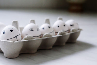 Close-up of stuffed toy on table