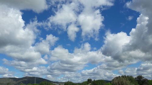 Low angle view of storm clouds in sky