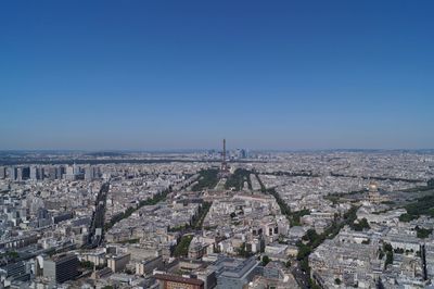 High angle view of cityscape