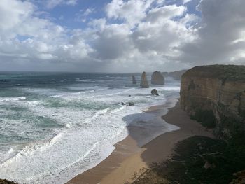 Twelve apostles against sky