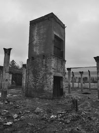 Old ruins against clear sky