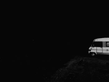 Car on street at night