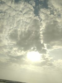 Low angle view of sky
