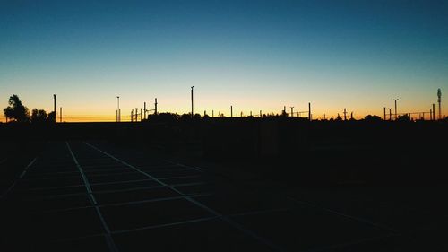 View of sky at sunset