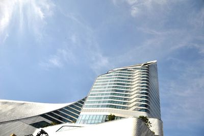 Low angle view of building against sky