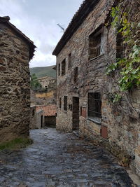 Houses against sky