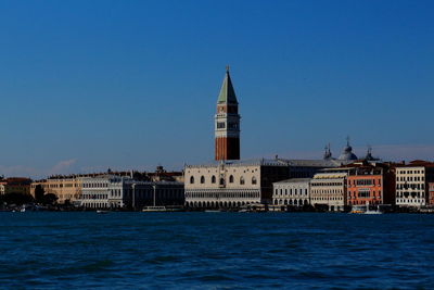 View of church at waterfront