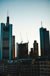 Skyscrapers in city