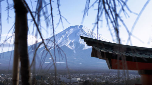 Low angle view of building against sky