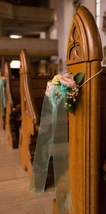 Decoration inside a church