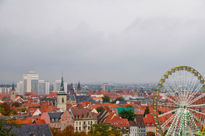 Cityscape against sky