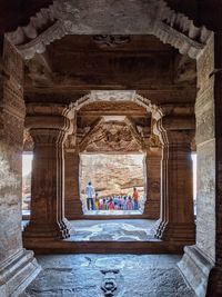 Interior of historic building