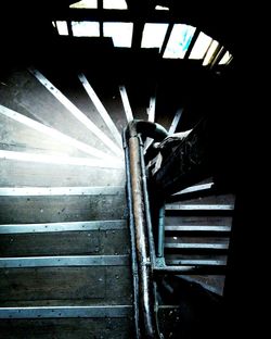 Low angle view of staircase