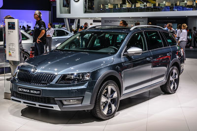 People standing in city