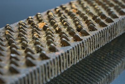 Close-up of metal