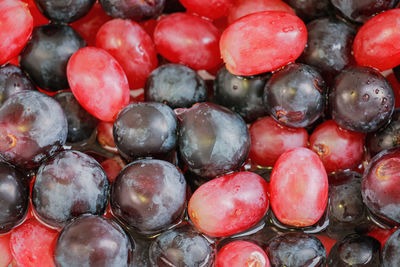 Full frame shot of grapes