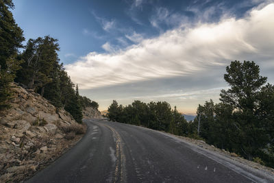 Mount evans road near denver, colorado