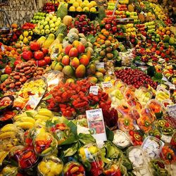 Full frame shot of market stall for sale