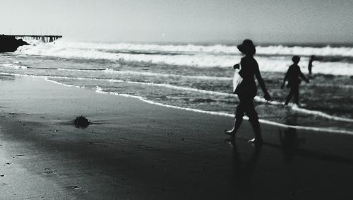 People on beach