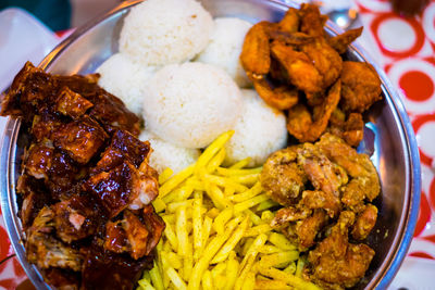 Close-up of food in plate