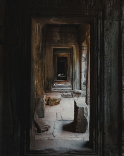 Entrance of old building