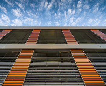 Low angle view of building against sky