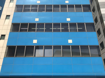 Low angle view of modern building
