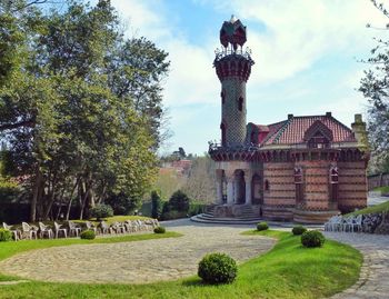 View of historical building against sky