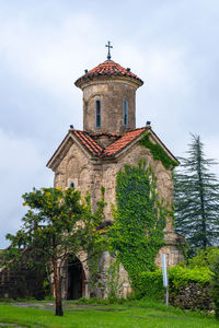 Low angle view of historical building against sky