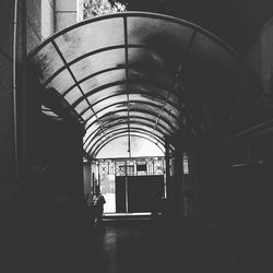 Interior of railroad station