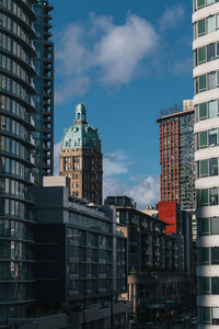 Cityscape against sky