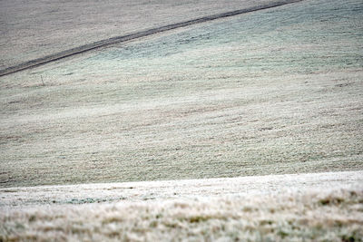 Full frame shot of cracked land