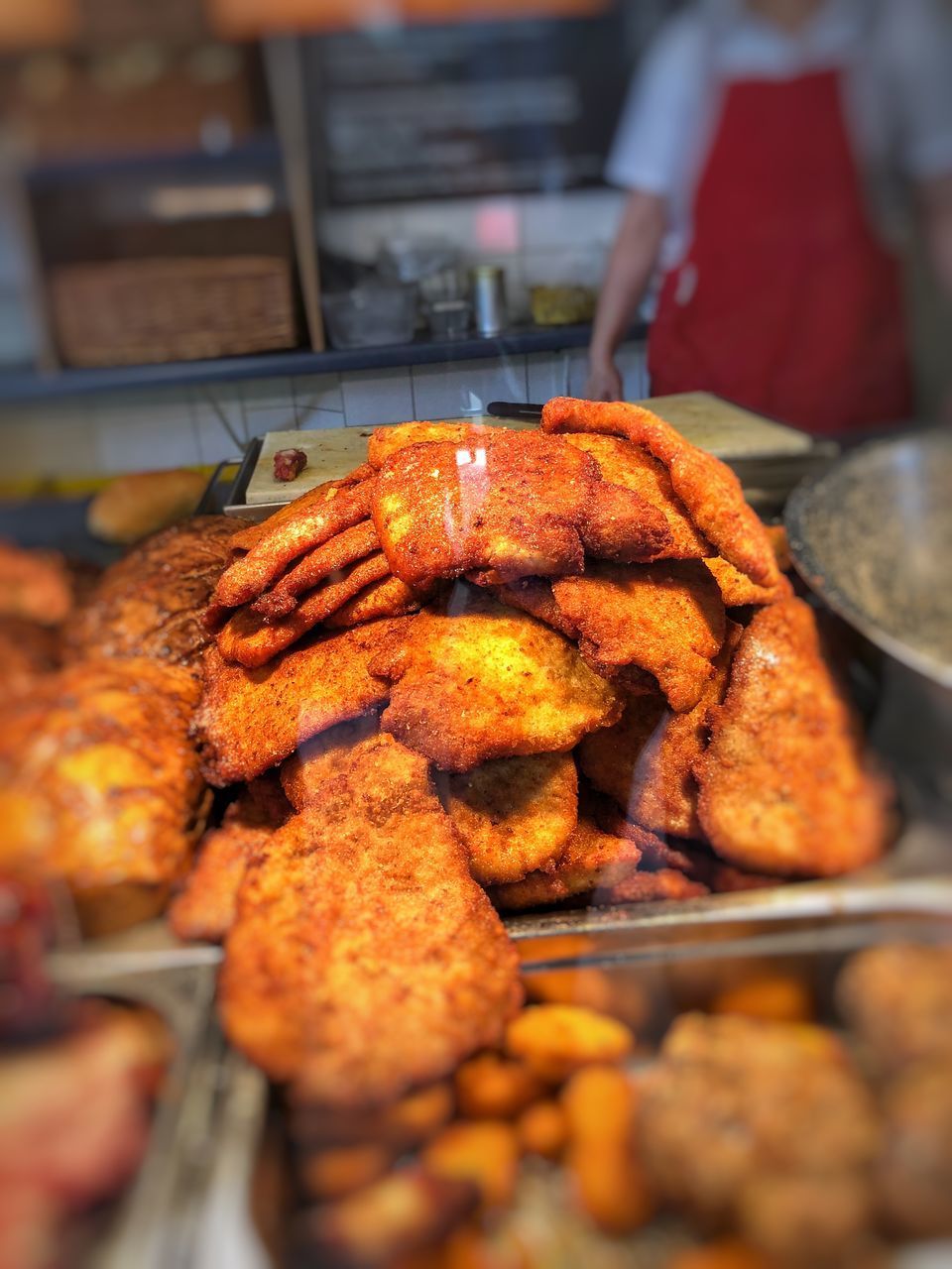 CLOSE-UP OF MEAT IN MARKET