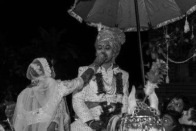 Group of people in traditional clothing