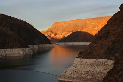 Hoover dam.....nevada and arizona border