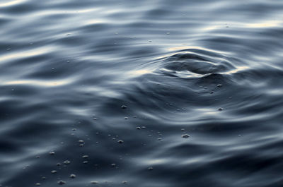 Full frame shot of rippled water