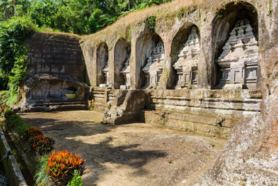 Old ruins of building