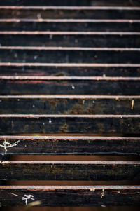 Brown pattern background from line metal arraying